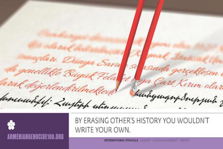 By erasing other history you wouldn't write your own